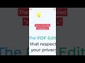 How to Edit PDF Files With Free Online Tools 👆 #shorts #shortstutorial #shortscommunity