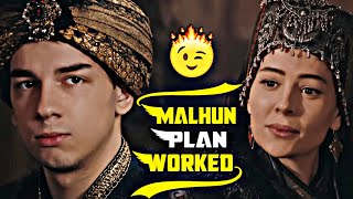 😡Malhun's Plan Worked 😎 || Malhun Hatun Vs Sultan Aladdin 🔥⚔️ ~Muneer editz~ #kuruluşosman