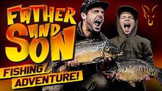 FIRST TIME CARP FISHING! | Father and Son Fishing Trip 😃 Plus epic rod GIVEAWAY!