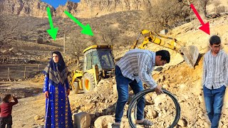 Journey to a better life:🚜🏡 Ashraf's effort to build a life and a bright future for her children