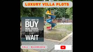 PREMIUM LUXURY CMDA PLOTS @ OIL MILL ROAD, NOOMBAL | IYYAPPANTHANGAL | PLOTS STARTING FROM 61 LAKHS.