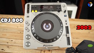 Pioneer CDJ-800 MK2 | The history of CDJs | 2002