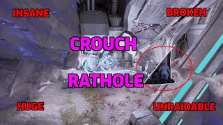 Huge Crouch Rat Hole Ark Aberration Pvp Official Best Base Spot?