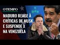 Maduro suspende funcionamento da rede social X na Venezuela