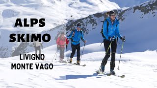 Monte Vago - SKIALP Livigno - 4K Stelvio ALPS Drone