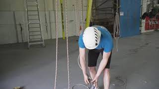 Retrievable rigging for rescue