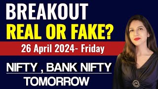 Nifty Prediction For Tomorrow | 26 April | Bank Nifty Analysis | Stock Market Tomorrow | Payal
