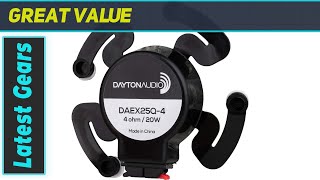 Dayton Audio DAEX25Q-4 Quad Feet Exciter: Transform Your Surfaces into Speakers