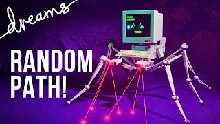 How to Make TRUE Random AI Pathfinding in Dreams (No Set Paths!)