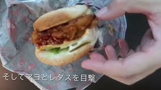 ケンタッキーの辛いバーガーを食すかい　Would you like a spicy burger from Kentucky?