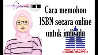 Cara mohon ISBN untuk Individu Online