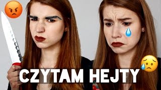 CZYTAM HEJTY | MOJE BRWI | DLACZEGO TAK WYGLĄDAJĄ? | JAK JE MALUJĘ? 👀