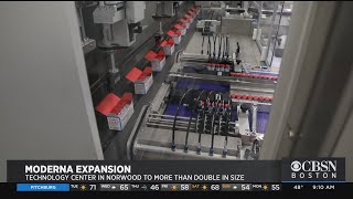 Moderna Expanding Manufacturing Plant And Lab In Norwood