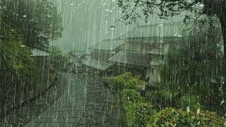 The Best Rain Sounds in The Misty Forest - Rain Sounds to Relax and Improve Insomnia in 2 Minutes