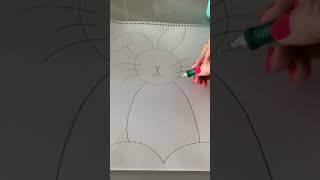 Bunny Directed Drawing