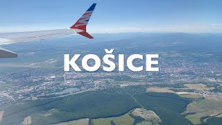 Takeoff from Košice International Airport (KSC) - Boeing 737 Max 8