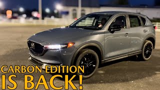 Carbon Edition is Back! | 2021 Mazda CX-5 Carbon Edition At Night