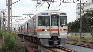 JR東海 313系海シンB508編成 2311Gﾚ快速亀山 四日市駅発車