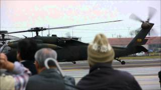 明野駐屯地航空祭'11 No.4-1 観閲飛行 一斉離陸 Camp Akeno AirShow 【HD 1080i】