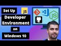 How To Setup Modern Javascript Web development Environment on Window 10 | Beginner Guide