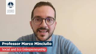 Social and eco entrepreneurship