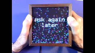 Magic Eight Ball simulation