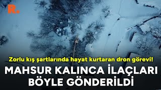 Kastamonu'da 6 km’lik dron operasyonu! Hasta için seferber oldu