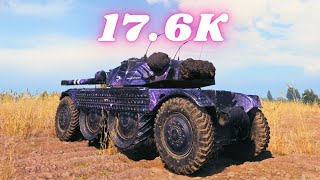 Panhard EBR 105 - 17.6K Spot + Damage  3 marks World of Tanks