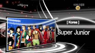 111104 - Super Junior - Superman @ KBS 2011 Asia Song Festival