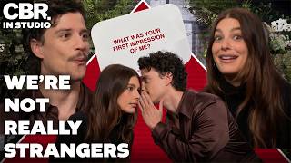 Camila Morrone & Adam DiMarco play Were Not Really Strangers