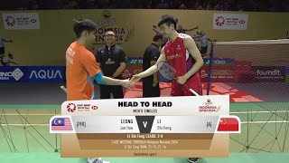 No Way Malaysia To Beat China _ LEONG Jun Hao Vs LI Shi Feng _ @ShuttleWorld