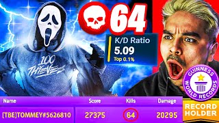 Reacting to *NEW* WORLD RECORD 64 KILLS in Warzone! (NEW KILL RECORD)