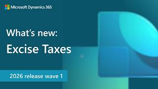 What's new: Excise Taxes