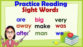 Sight Words || Practice reading sight words || Basic English words || Learn how to read