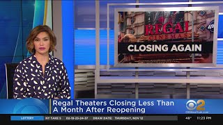 Regal Theaters Closing Less Than A Month After Reopening