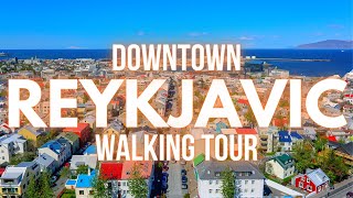 Downtown Reykjavik Iceland Travel Video Tour 2023