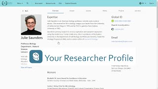 Your Researcher Profile