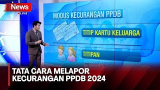 Modus Kecurangan PPDB - iNews Siang 30/06