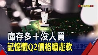 Q2仍難止跌!大廠減產救DRAM 記憶體行情壞到何時│非凡新聞│20190411