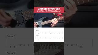 Avenged Sevenfold - Unholy Confessions - Guitar Tab | Lesson | Cover | Tutorial