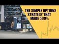 Simple Options Strategy That Made 500% While The Market Lost 4%