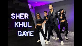 SHER KHUL GAYE Dance Choreography | Fighter | Hrithik, Deepika | Mohit Jain.s Dance Institute MJDi