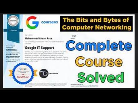 The Bits And Bytes Of Computer Networking All Quiz And Assignment