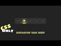 Navigation Tabs with Sliding Menu using _CSS Only_
