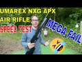 UMAREX NXG APX MULTI PUMP AIR RIFLE - SPEED TEST