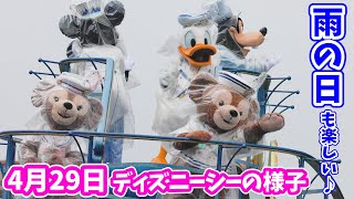 【雨の日ディズニーを満喫】雨限定のグッズも紹介！ 雨が降っていても、これだけ楽しめる。ゴールデンウィークのディズニーシーでの1日を紹介。カナレットのジェラトーニスイーツもいただきました♪ #356