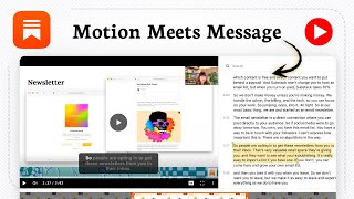 How to embed videos in Substack posts (Content Motion)