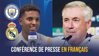 🎙️🇫🇷 CONFÉRENCE DE PRESSE DE RODRYGO ET ANCELOTTI (MANCHESTER CITY VS REAL MADRID)