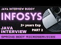 INFOSYS | real time java interview series| Interview 22 | java interview buddy | Part2