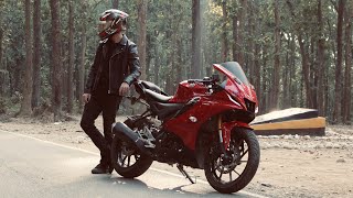 Most decent modified R15V4 in India🇮🇳🔥| Red beast | #yamaha #r15v4 #r15 #trending #youtube #vlogs